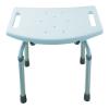 MedGear A-0232A Tool-Free Adjustable Bathroom Shower Bench view 1