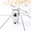 Customize Engrave Stainless Steel Cremation Keepsake Urns-Handcraft Small Decorate Urn Hold Ashes (Silver) view 3