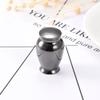 constantlife Customize Engrave Stainless Steel Cremation Keepsake Urns-Handcraft Small Decorate Urn Hold Ashes (Gun Metal) view 3