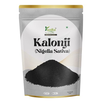 YUVIKA Kalonji - Kalaunji - Nigella Sativa (100 Grams)