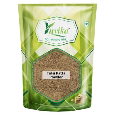 YUVIKA Tulsi Patta Powder - Ocimum Sanctum - Basil Leaves Powder (400 Grams)