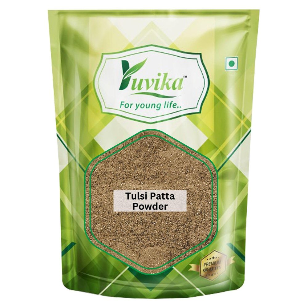 YUVIKA Tulsi Patta Powder - Ocimum Sanctum - Basil Leaves Powder (400 Grams)
