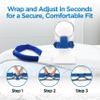 resplabs CPAP Neck Pad Compatible with Most CPAP Mask Headgear - includes 2 CPAP Strap Covers view 3