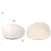 BIMEI Self-adhesive Reusable Padded Hip Sponge Hip Pad 500(M, Beige) view 4