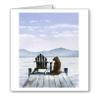 DJ Rogers Fine Art Chocolate Lab - Set of 10 Chocolate Lab Note Cards With Envelopes view 1