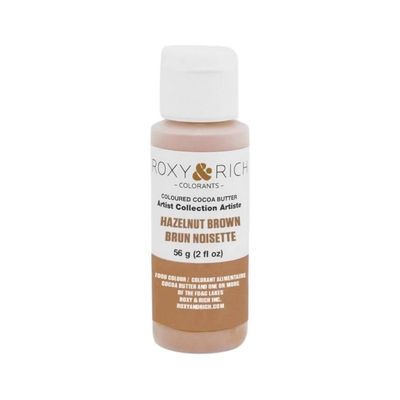 Roxy & Rich Artist Collection Cocoa Butter, 56 Grams Hazelnut Brown