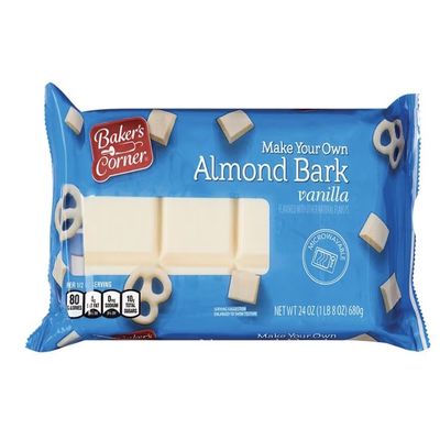Vanilla Almond Bark, 24 OZ segmented bar
