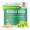 Amla Powder & Green Tea Superfood Supplement, 20x Ultra Concentrated Amla, Antioxidant Support, Made with Oolong Tea and Indian Gooseberries, Organic, Vegan, Classic Flavor, 90 Servings view 1