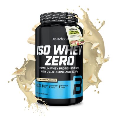 BioTechUSA Iso Whey Zero 908g witte chocolade