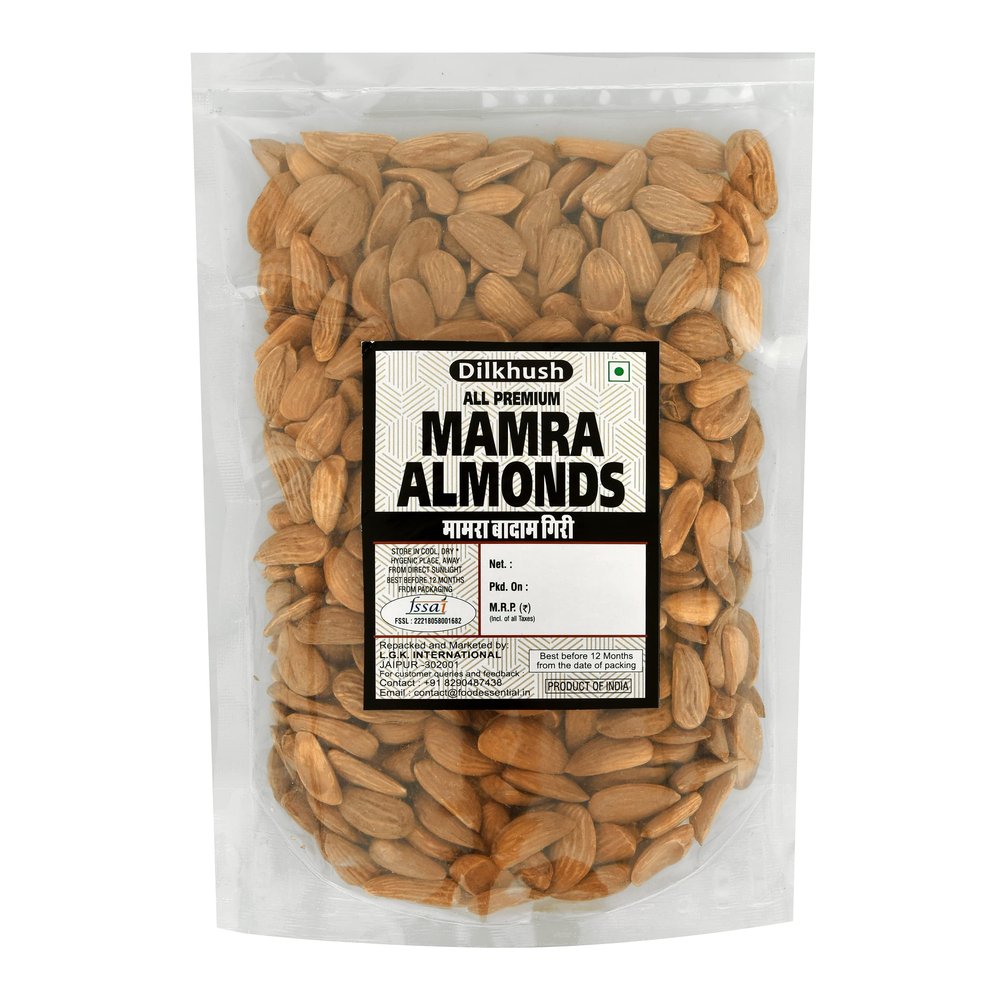 DILKHUSH Original Bold Mamra Badam 500 Gm.