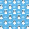 Christmas Is Coming Jon Snowman Funny Gift Wrapping Paper - 2 Sheets view 2
