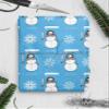 Christmas Is Coming Jon Snowman Funny Gift Wrapping Paper - 2 Sheets view 4