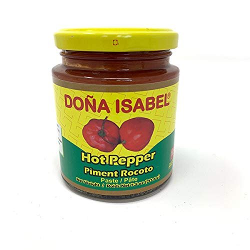 Dona Isabel - Rocoto Hot Pepper Paste, (1)- 7.5 oz. Jar