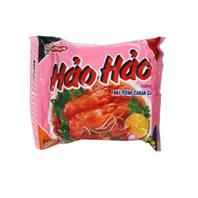 Acecook Hao Hao Vietnam instant noodles spicy shrimp taste 1 case (30 bags) VINA ACECOOK Hao Hao Mi Tom Chua Cay 1 thung (30 goi) [parallel import goods]