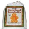 Gingerbread Pancake Mix, 10oz Cloth Gift Bag, Made from Scratch Recipe One Package view 1