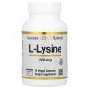 California Gold Nutrition L-Lysine, 500 mg, 60 Veggie Capsules view 1