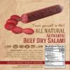 Uncured All Natural Authentic Beef Dry Salami (2 units 7oz. each)NITRATE FREE, NITRITE FREE, MSG FREE, DAIRY FREE, GLUTEN FREE view 2