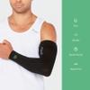 2XU Unisex Recovery Flex Arm Sleeves Black/Nero Large view 3