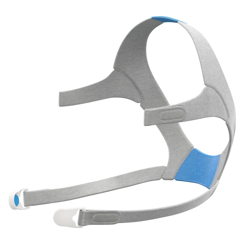 Resmed AirFit/AirTouch F20 Headgear - Replacement CPAP Headgear - Frame System & Full Face Cushion Not Included - Premium CPAP Accessories - Small, Blue