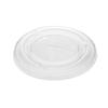 [1000 Count] HAKOWARE by Harvest Pack Crystal Clear Plastic Disposable Flat Lids, For Standard Sized 12/16/20 oz Cups for Wedding & Party Iced Coffee & Cold Beverage, Clear PET Plastic Lids view 1