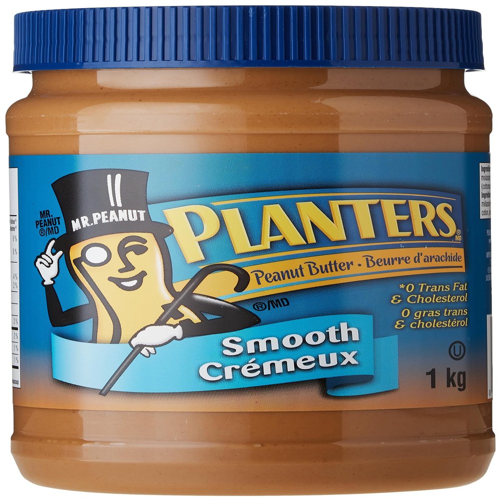 Planters, Smooth Peanut Butter, 1kg/35.3 oz., {Imported from Canada}