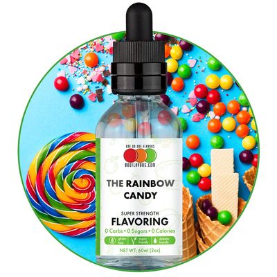 Rainbow Candy Flavored Liquid Concentrate (2 oz)