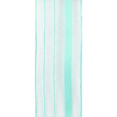 Berwick Offray Kempton Wired Edge Semi Sheer Ribbon, 1-1/2" x 50 yd, Lucite