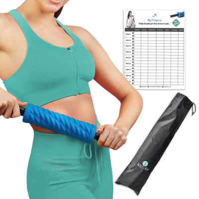 LIPOROLLER Post Liposuction Massager Lymphatic Drainage Massager for Post Lipo Surgery Quality EVA Material - Ridges and Grooves for Post-Op Recovery, Ideal Liposuction Recovery Supplies