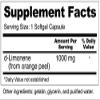 Wellness Resources High Potency d-Limonene Capsules 1000mg, 120 Capsules - Orange Peel Extract for Digestive Health, Heartburn, Acid Reflux, Detoxification view 4