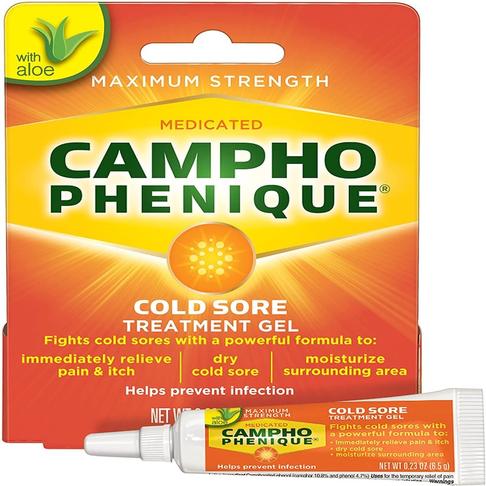 Campho-Phenique Original Cold Sore Treatment Gel Formula - 0.23 oz