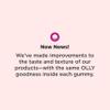 Olly Teen Girl Multi Gummy, Healthy Skin and Immune Support, 15 Essential Vitamins, Biotin, Zinc, Calcium, Chewable Multivitamin, Berry Melon, 35 Day Supply, 70 Count view 2
