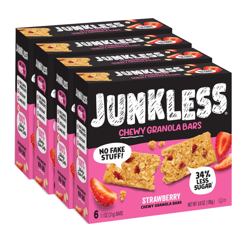 Junkless Granola Bars Cinnamon Rolls