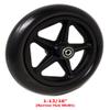 1-13/16" Narrow Hub Width, Limited Use (Please Measure Hub Width) 8" x 1.25" Front Wheelchair Wheel (Each), 5/16" Bearing. Fits a Very Limited Number of Drive, Medline, ALCO & Other Manual Wheelchairs view 4