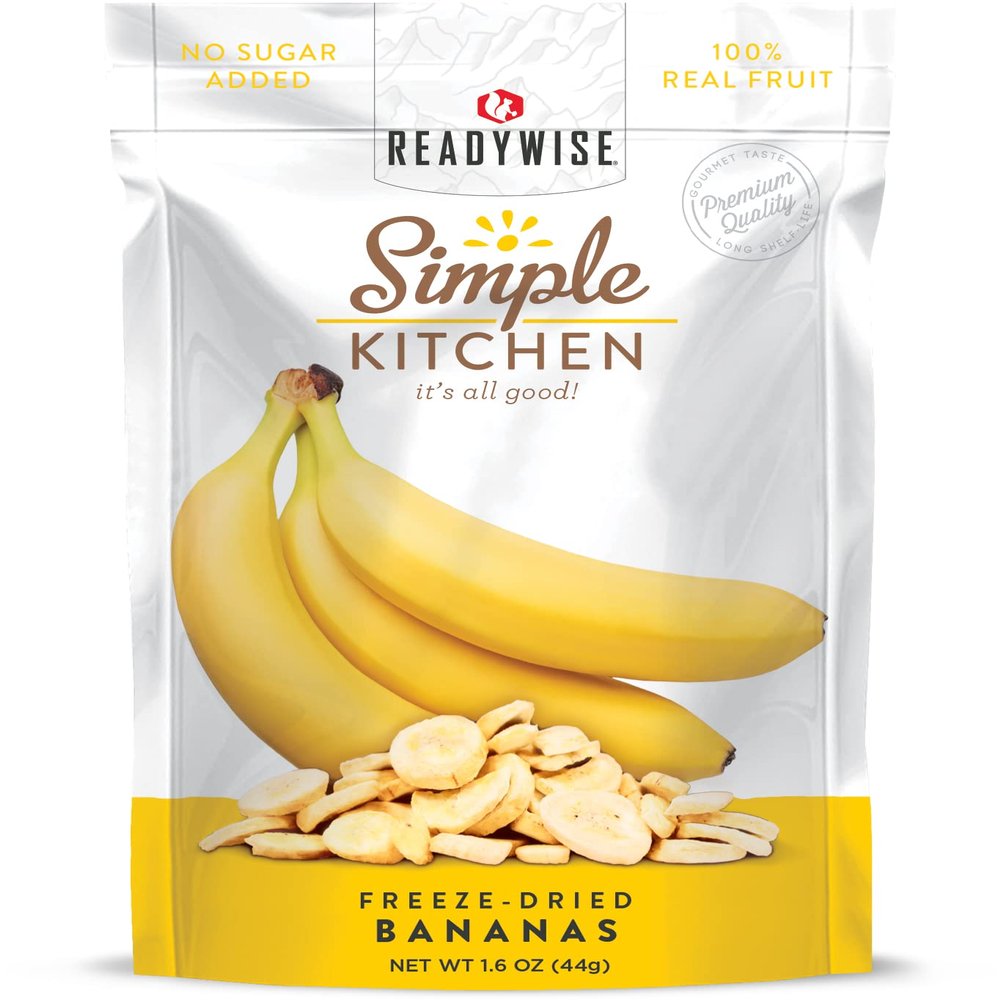 Simple Kitchen FD Bananas Single Pouch Sold as 6ct Pack
