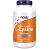 NOW Foods Supplements, L-Lysine (L-Lysine Hydrochloride) 1,000 mg, Double Strength, Amino Acid, 250 Tablets view 1