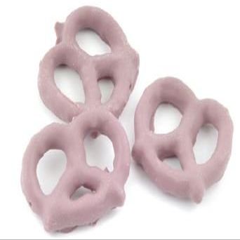 Raspberry Yogurt Pretzels - 5 Lbs