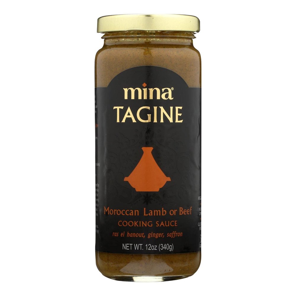 Mina's Moroccan Lamb Or Beef Tagine Sauce - Case of 6 - 12 OZ