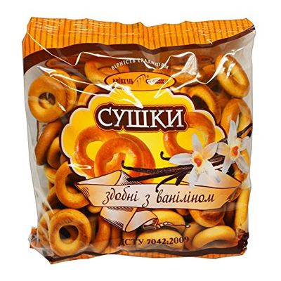 Sushka Dry Rings Russian Bublik (Sushka Vanilla, 400g)