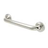 Kingston Brass DR214126 Milano 12-Inch Decorative 1-1/4-Inch OD Grab Bar, Polished Nickel view 1