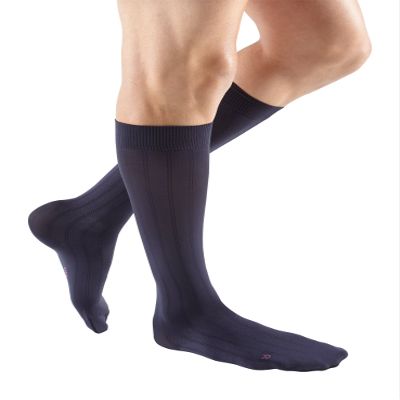 mediven for Men Classic, 20-30 mmHg, Calf High Compression Stockings, Closed Toe