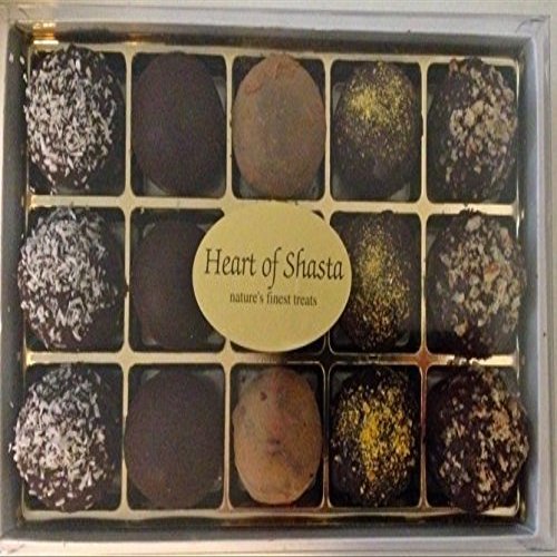 2 BOXES of 15 piece Truffle Box Assortment- Organic - Raw - DAIRY FREE