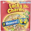 Lucky Charms Breakfast Cereal, Gluten Free Cereal, 46 oz, 2 Boxes view 1