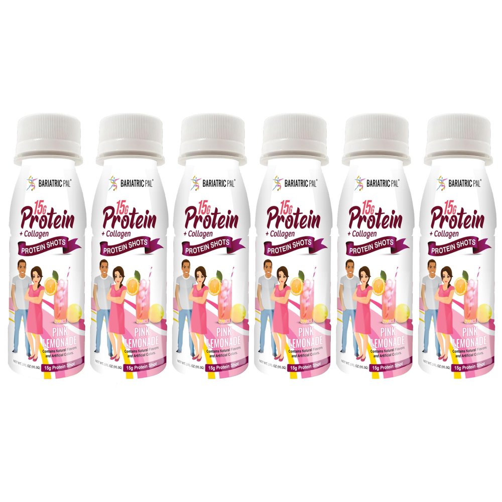 BariatricPal Collagen & Whey Protein Shots - Pink Lemonade