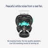 SNOOZ Smart White Noise Sound Machine - Real Fan Inside for Non-Looping White Noise, Sleep Aid for Adults, Travel, Sleeping, Bedroom, Portable, Baby Registry Essential - Charcoal view 3