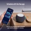 SNOOZ Smart White Noise Sound Machine - Real Fan Inside for Non-Looping White Noise, Sleep Aid for Adults, Travel, Sleeping, Bedroom, Portable, Baby Registry Essential - Charcoal view 4