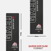 Gizeh 17122 Black Queen Size - 1 4 Wide - 25 Booklets of 50 Papers Each Cellulose Rolling Paper, 12 x 6 x 4 cm view 3