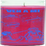 (1PACK) Indio Products 7 Day Glass Candle-Come to ME (Pink)