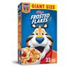 Kellogg's Frosted Flakes Cereal - Sweet Breakfast that Lets Your Great Out, Fat-Free, Giant-Size, 33 Oz Box view 1