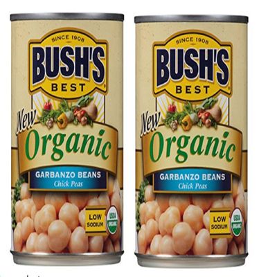 Bush's Best Organic Garbanzo Beans, 15 OZ