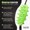 Cactus Scratcher 2-Hand Mini Back Scratcher - 2-Sided Back Scratching Tool for Hard-to-Reach Area, Durable 45" Strap w/Ball Handles for Towel Like Operation, Universal Gifts for Men and Women, Green view 2